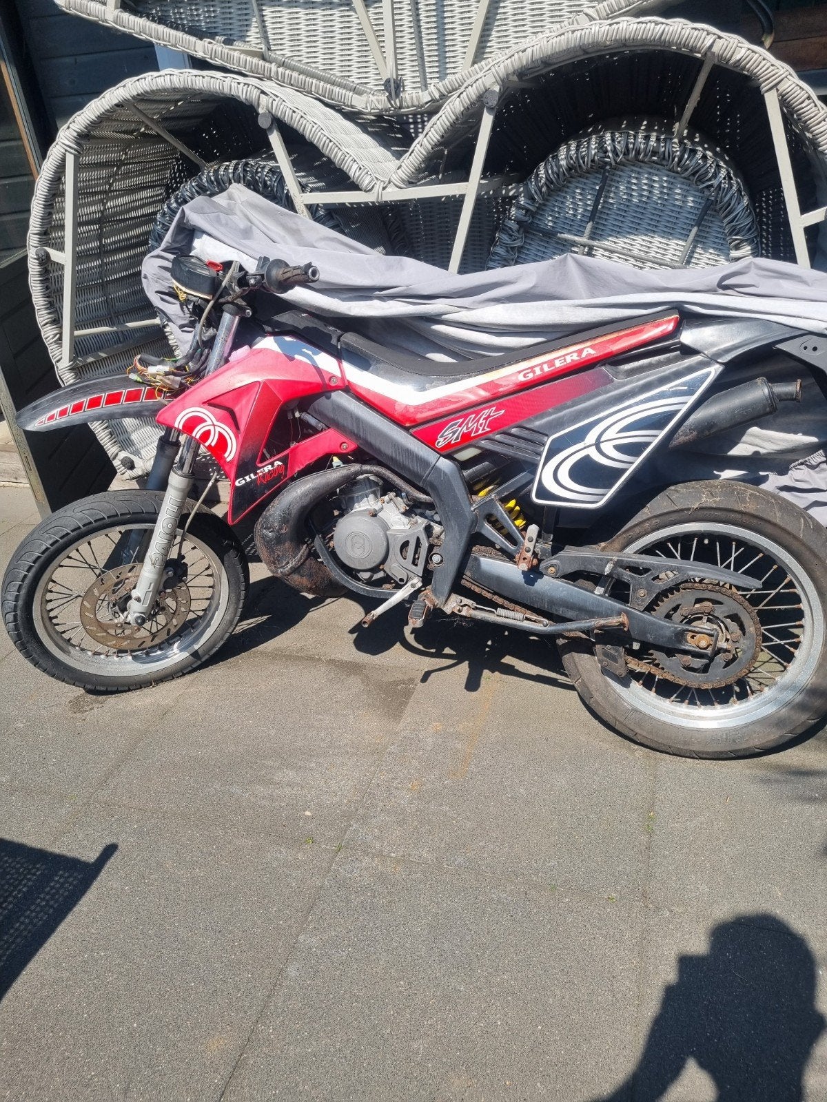 Gilera smt 50cc, Fietsen en Brommers, Brommers | Derbi, Zo goed als nieuw, Maximaal 45 km/u, Ophalen of Verzenden
