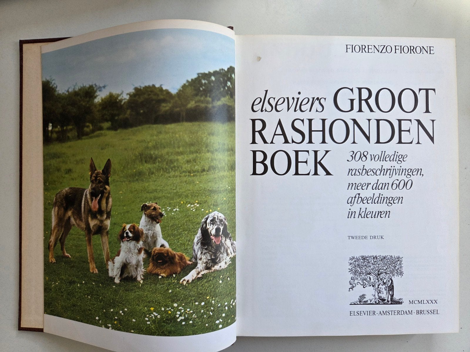 Elseviers Groot Rashondenboek - Honden Encyclopedie, Gelezen, Honden, Fiorenzo Fiorone, Ophalen of Verzenden