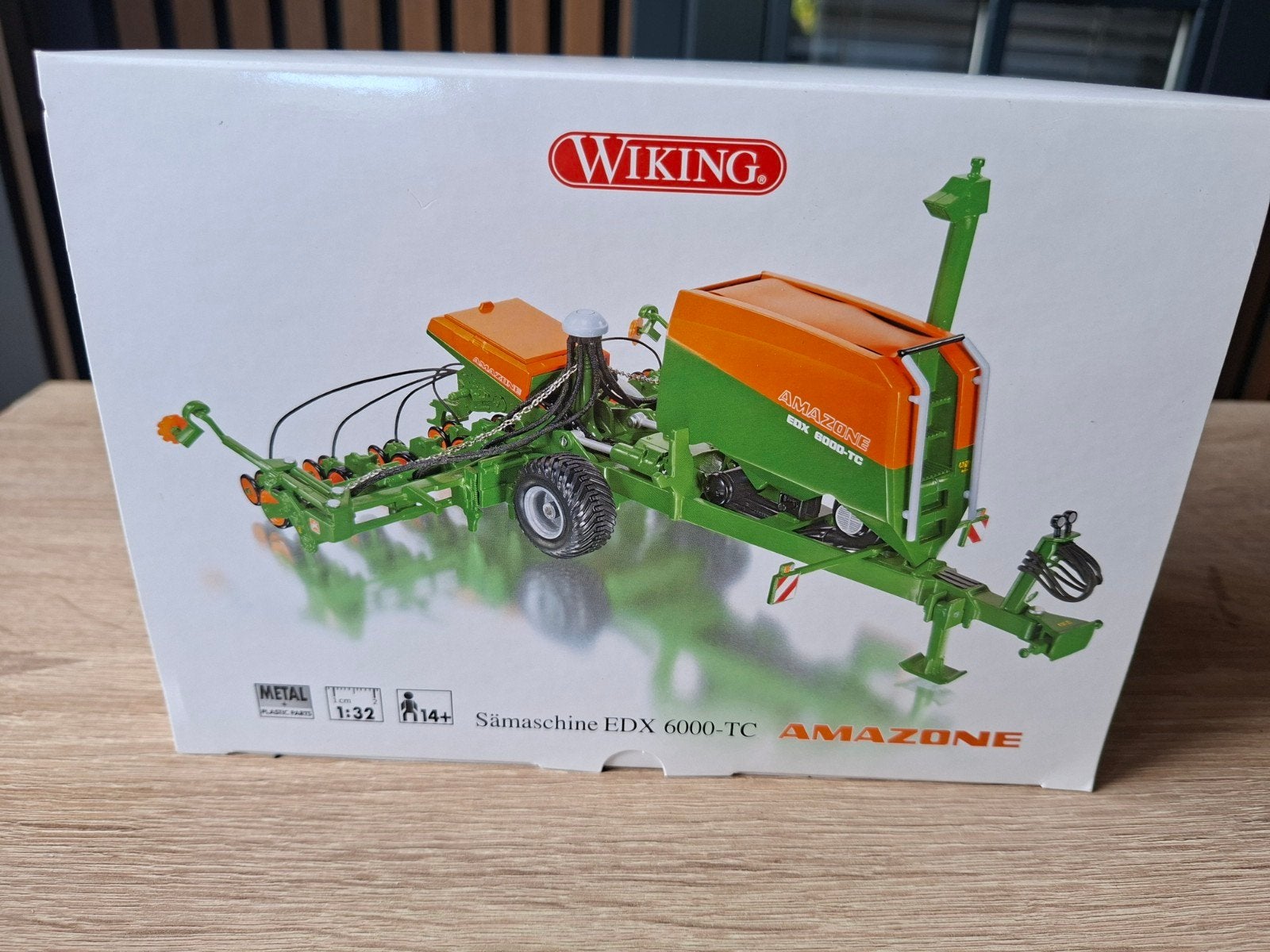 Wiking Amazone Zaaimachine EDX 6000-TC 1:32, Ophalen of Verzenden, Zo goed als nieuw
