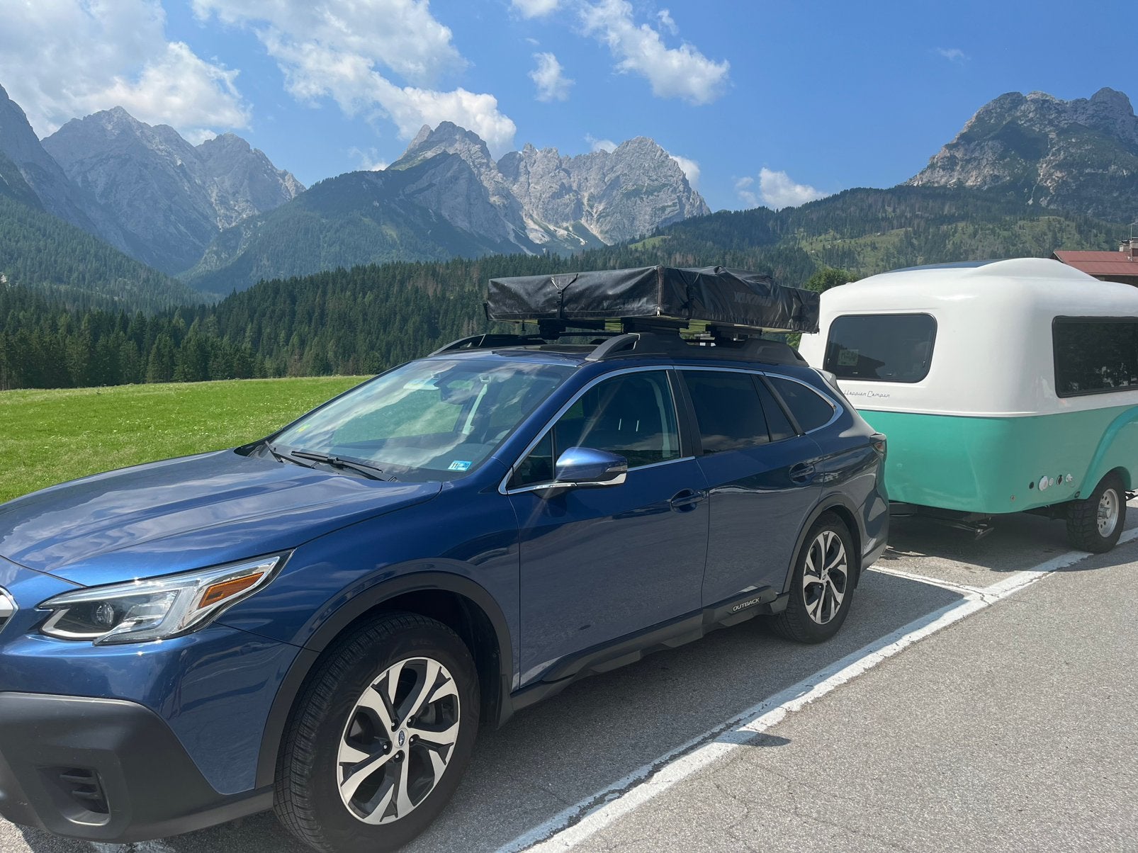 Subaru Outback 2.5 Premium (2020), Auto's, Subaru, Particulier, Outback, 4x4, ABS, Achteruitrijcamera, Adaptive Cruise Control