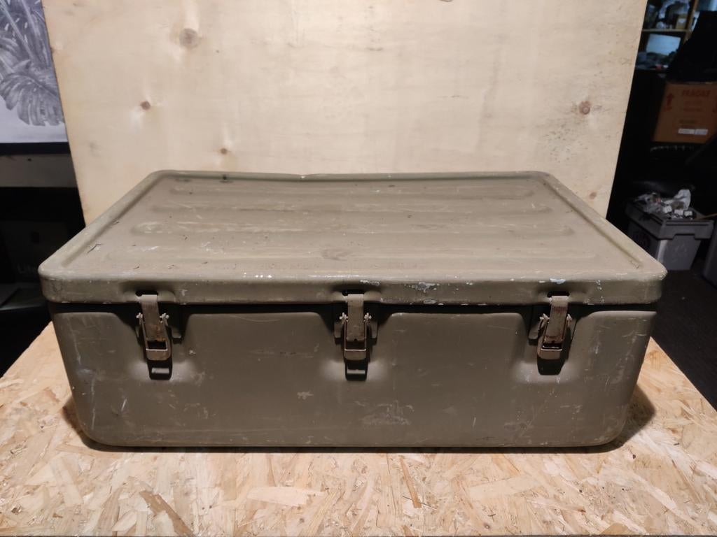Aluminium US Army MASH Kist XL, Ophalen of Verzenden, Landmacht, Amerika, Kist of Geocache