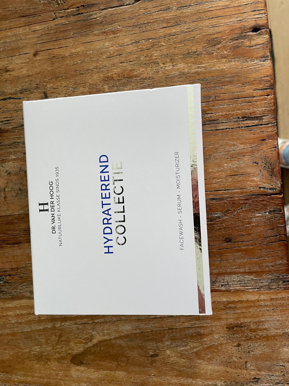 Dr.van der Hoog hydraterende set, Sieraden, Tassen en Uiterlijk, Uiterlijk | Gezichtsverzorging, Ophalen of Verzenden, Nieuw, Gehele gezicht