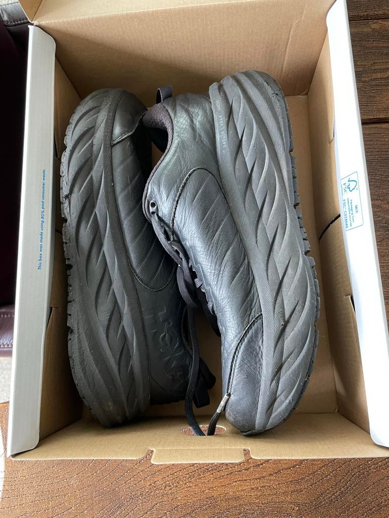 Hoka Bondi 8    45 Heren Zwart Maat 45 1/3, Ophalen of Verzenden, Zo goed als nieuw, Schoenen
