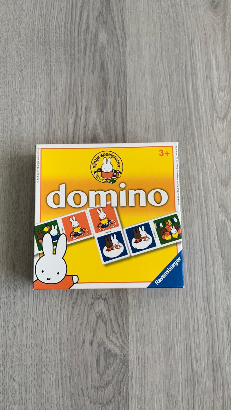 Nijntje Domino spel 3+ Ravensburger, Ophalen of Verzenden, Zo goed als nieuw