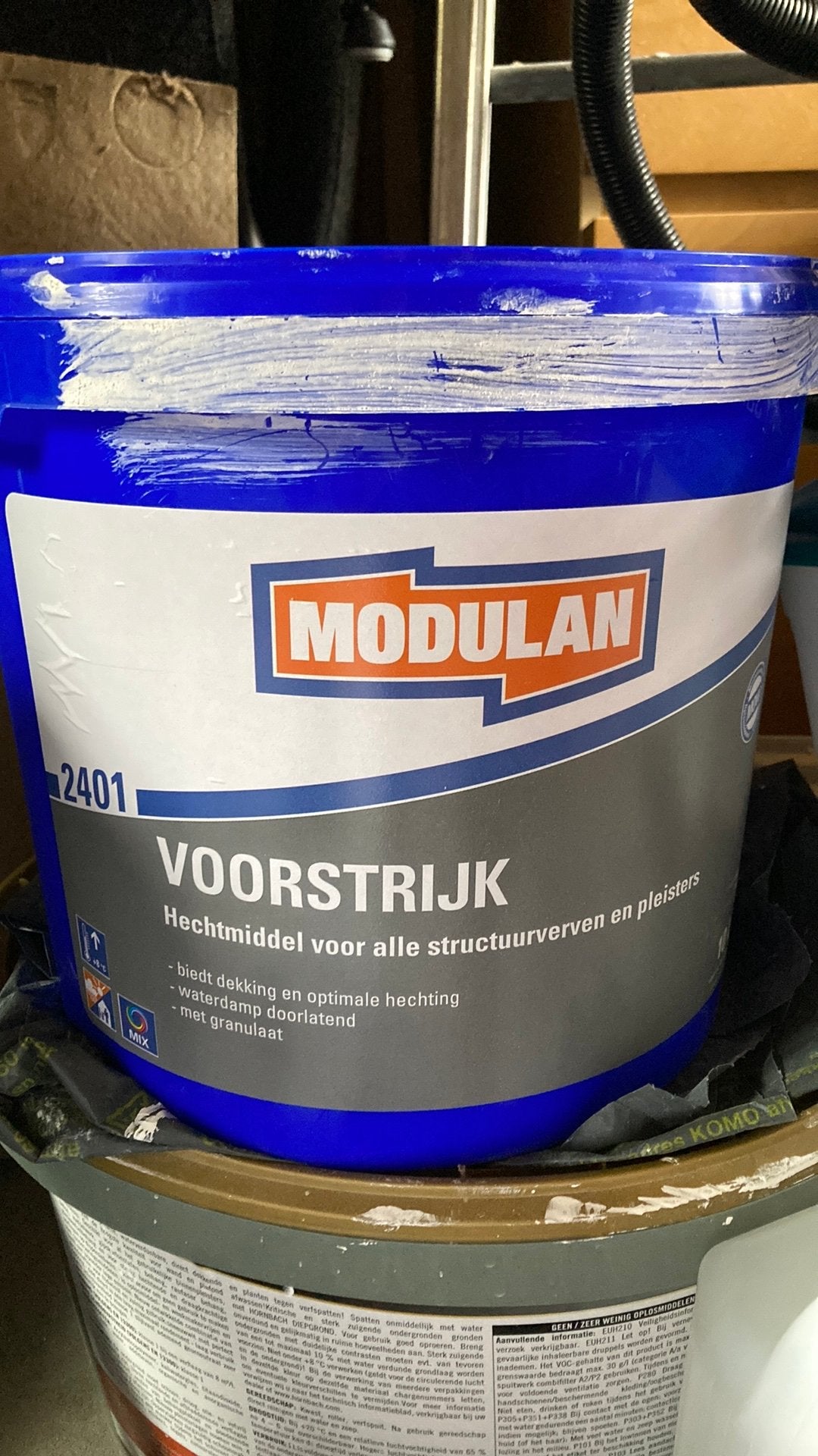 Nieuwe Hornbach Voorstrijk voor structuurverf 10L - Wit, Ophalen, Wit, Nieuw, Verf