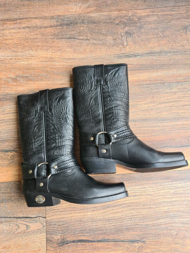 Nieuwe zwarte cowboylaarzen maat 37, Kleding | Dames, Schoenen, Zwart, Lage of Enkellaarzen, Nieuw, Ophalen of Verzenden