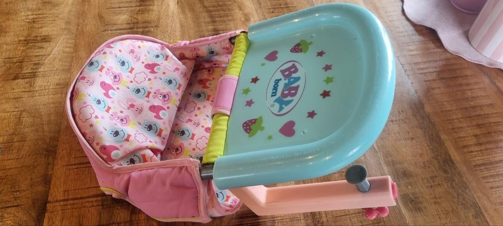 Baby Born poppenstoel/draagzak, Ophalen of Verzenden, Zo goed als nieuw, Jongen of Meisje