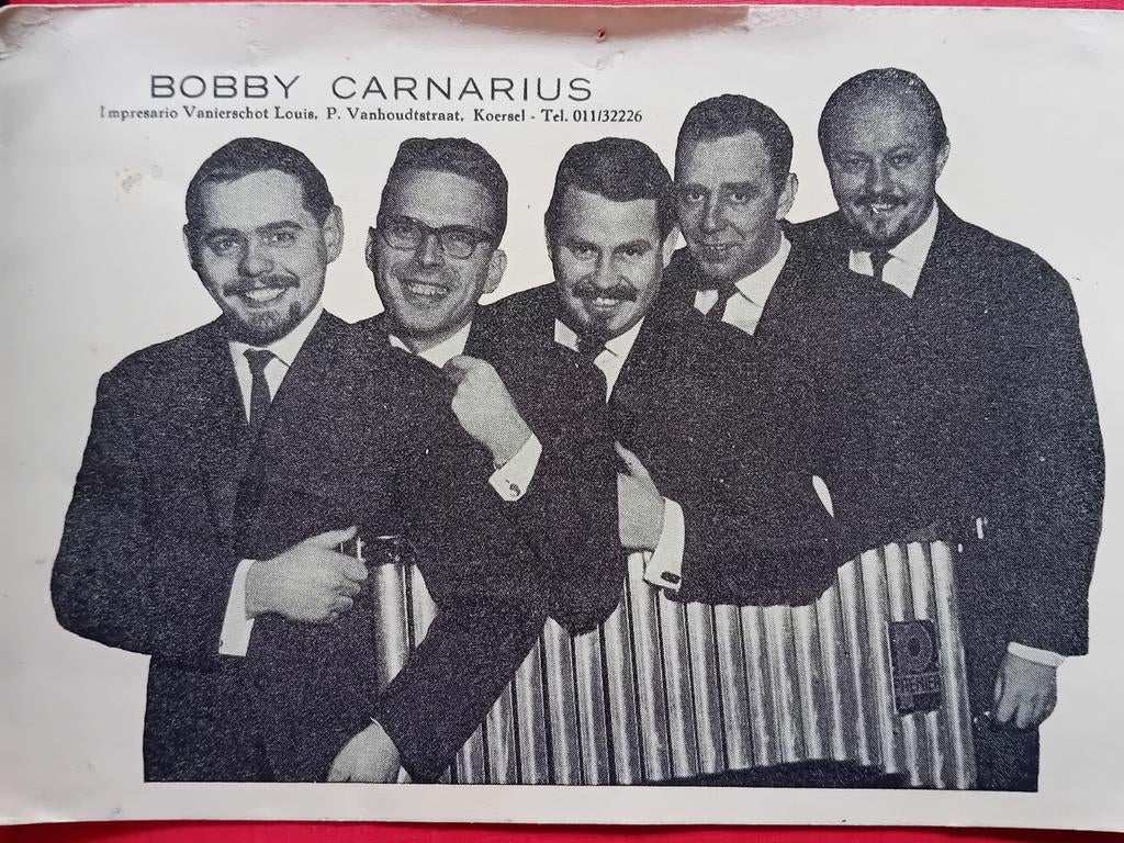 Ansichtkaart Bobby Carnarius, Verzamelen, Ophalen of Verzenden, Foto of Kaart