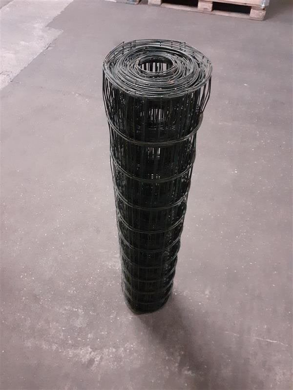 (M155) Tuingaas 100 x 100mm 1,65mm 100cm x 25m Groen, Verzenden, Zo goed als nieuw, 20 meter of meer, Gaas