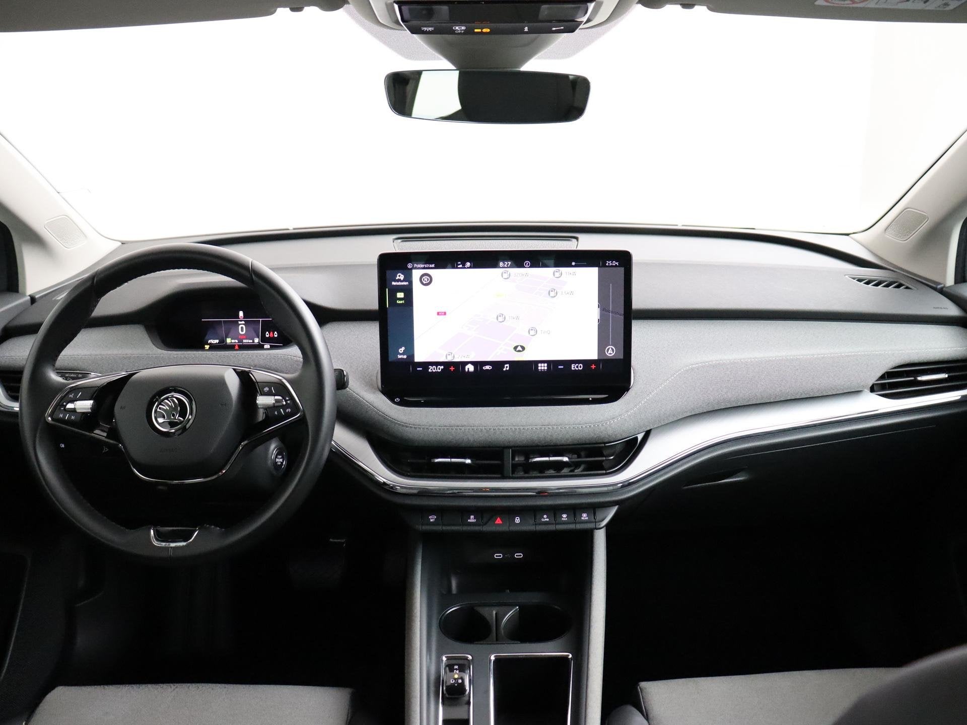 Skoda Enyaq iV 60 SoH 92,8% | Cruise Control | Navigatie | A, Automaat, Achterwielaandrijving, Gebruikt, Leder en Stof