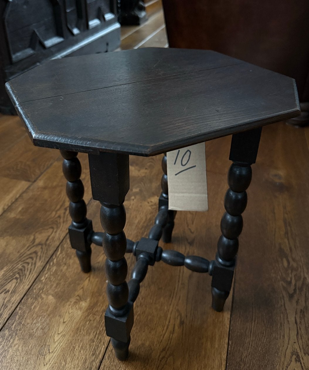 Eiken tafel met getorste poten, Antiek en Kunst, Ophalen of Verzenden