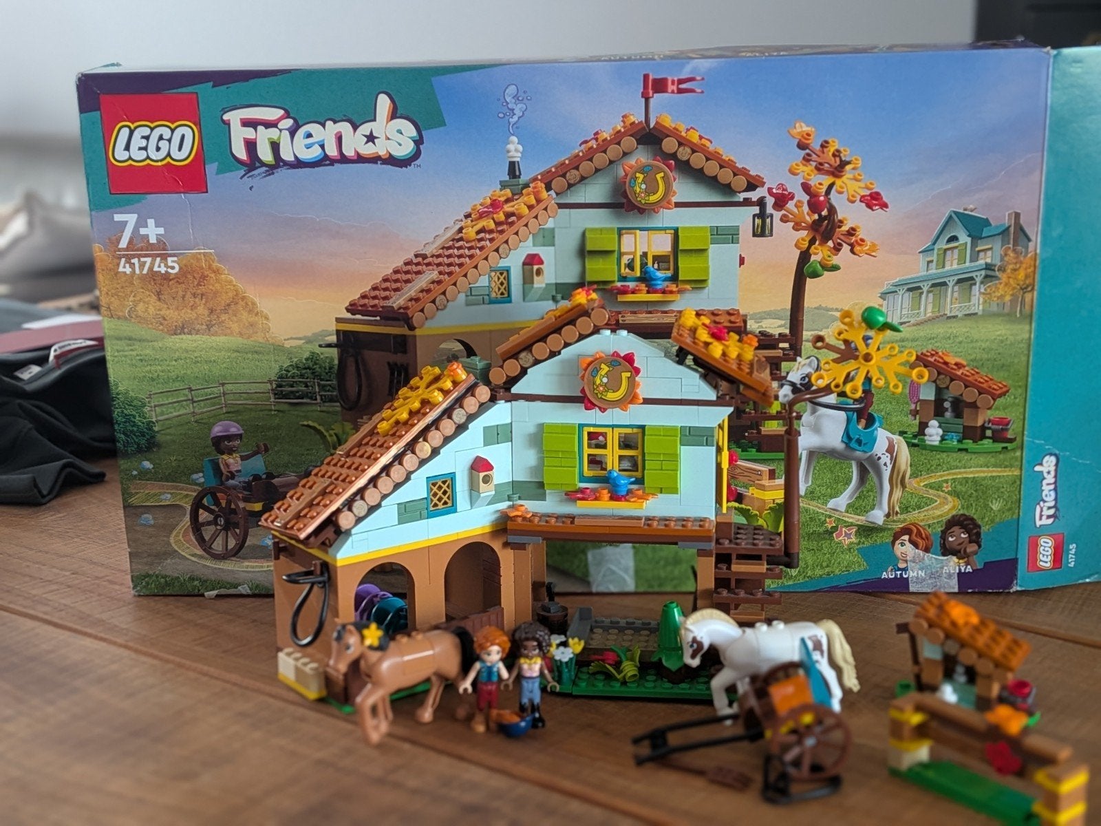 LEGO Friends 41745 Autumn's Paardenstal, Ophalen of Verzenden, Zo goed als nieuw, Overige merken