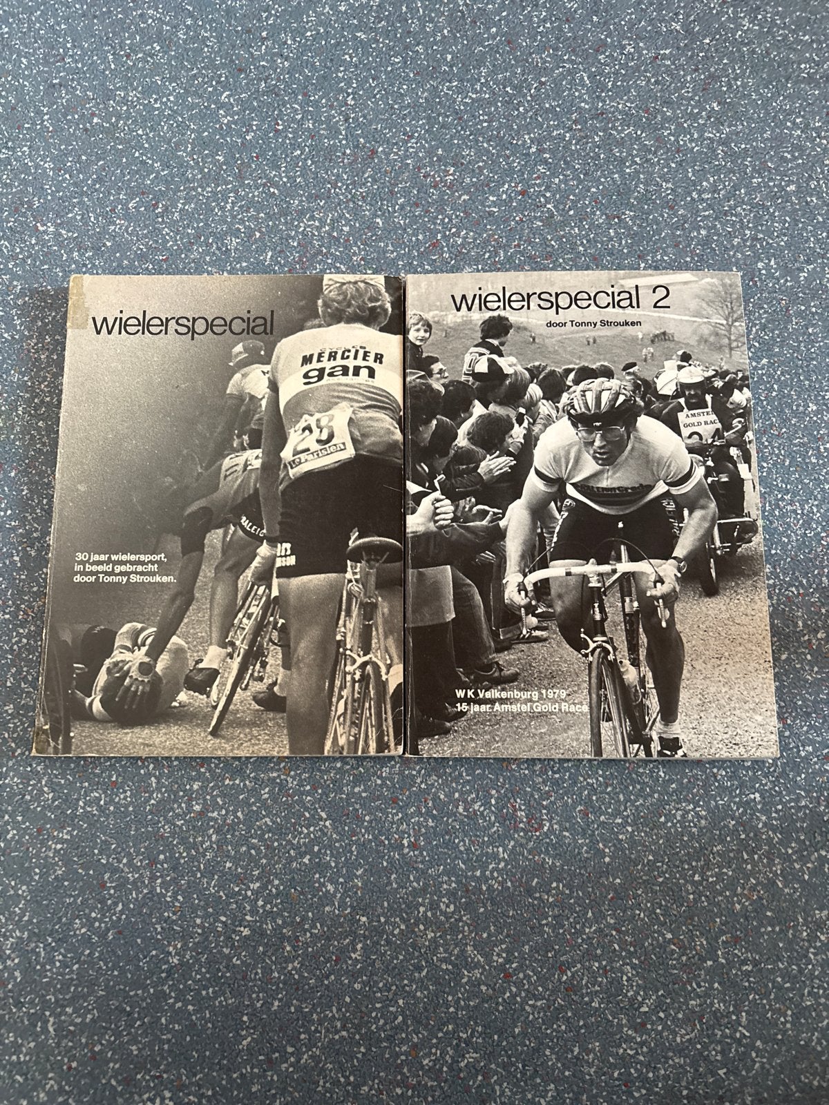 Wielerspecial 1 & 2 door Tonny Strouken - Vintage Fietsboeke, Ophalen of Verzenden, Gelezen, Lopen en Fietsen