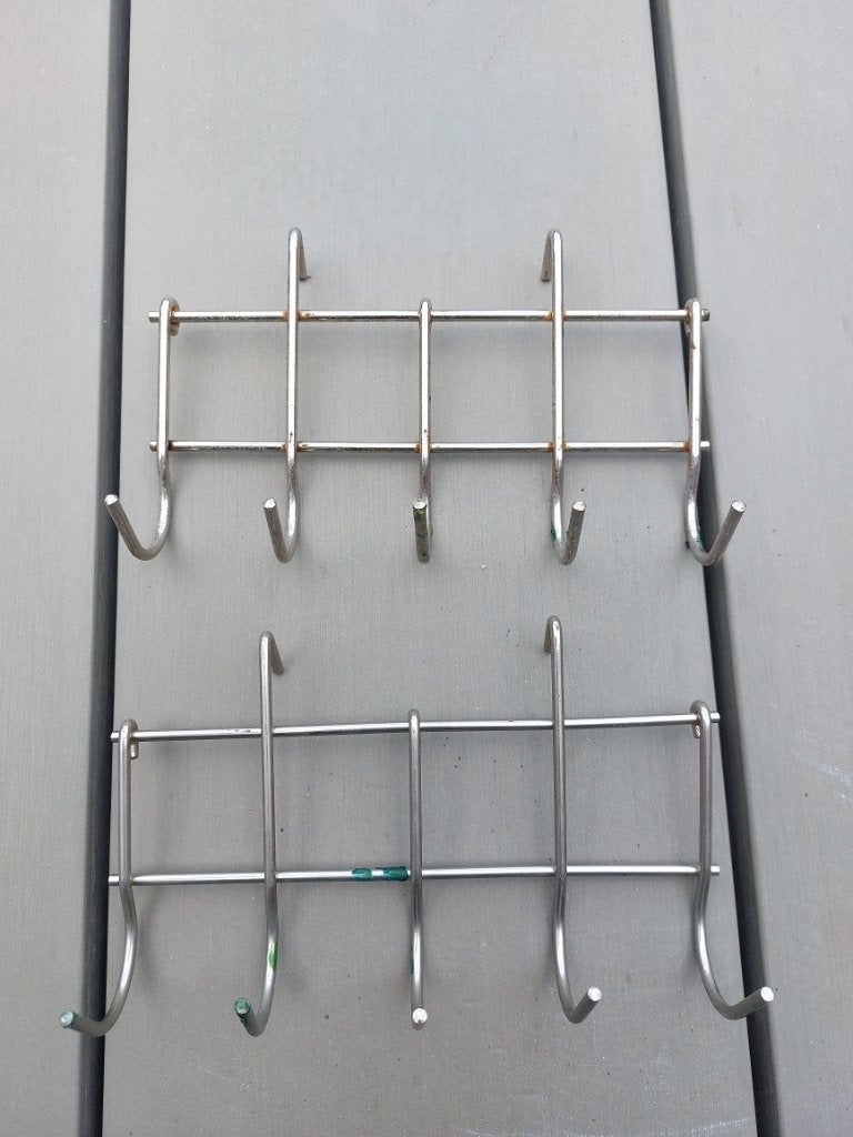 (821)  2 rekjes voor aan een buitenkeuken Cadac, Ophalen of Verzenden, Nieuw