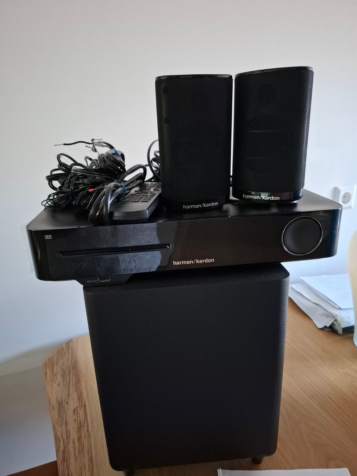 Harman Kardon BDS 335/635 Systeem met alle kabels, Overige systemen, Blu-ray-speler, Zo goed als nieuw, Ophalen