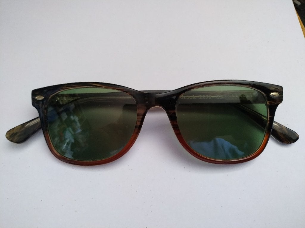 Goodrick 2259-C3 zonnebril, Overige merken, Gebruikt, Zonnebril, Bruin
