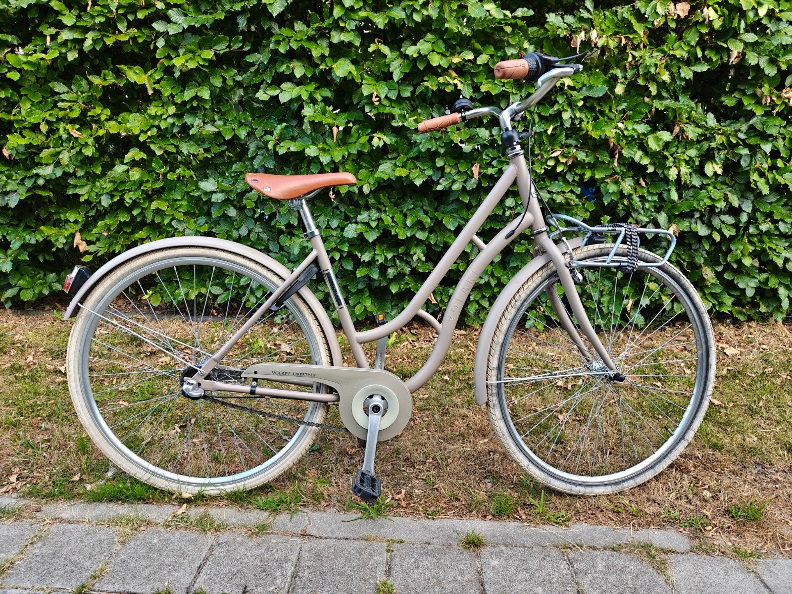 Nette Volare Lifestyle meisjesfiets Zand kleur, Velgrem, 47 tot 50 cm, Versnellingen, Zo goed als nieuw