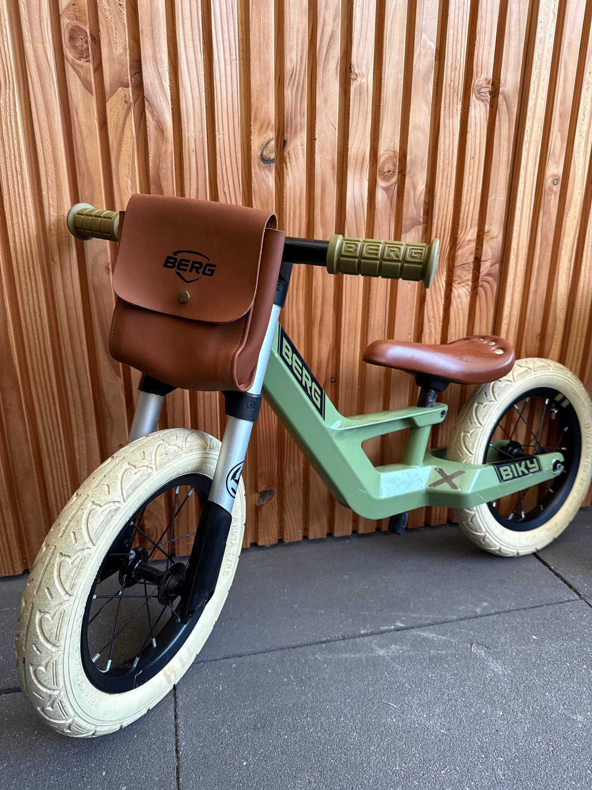 Berg Biky loopfiets retro groen, Ophalen, Gebruikt, Loopfiets