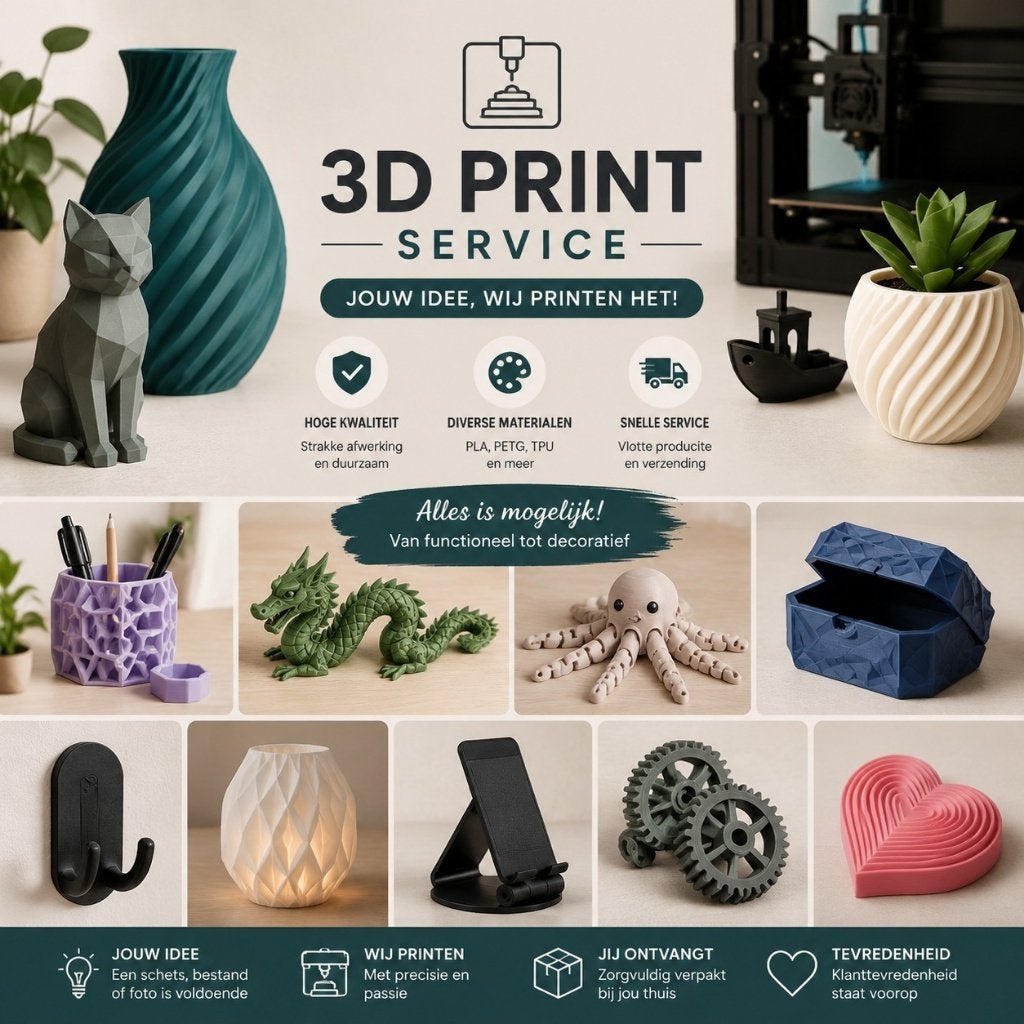 3D Printservice – Betaalbaar & Snel Geprint, Ophalen of Verzenden, Nieuw, 1:50 tot 1:144