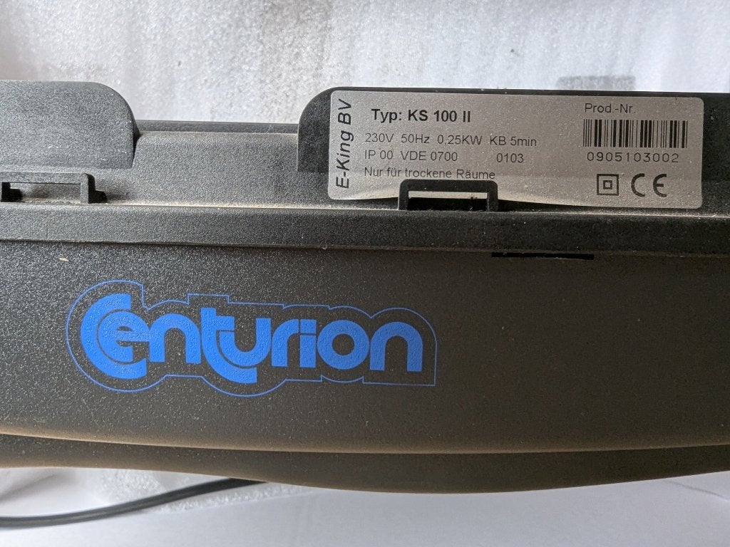 Centurion KS100 II (Motor Garagedeur), Ophalen of Verzenden, Gebruikt, Elektromotor, Minder dan 1400 rpm