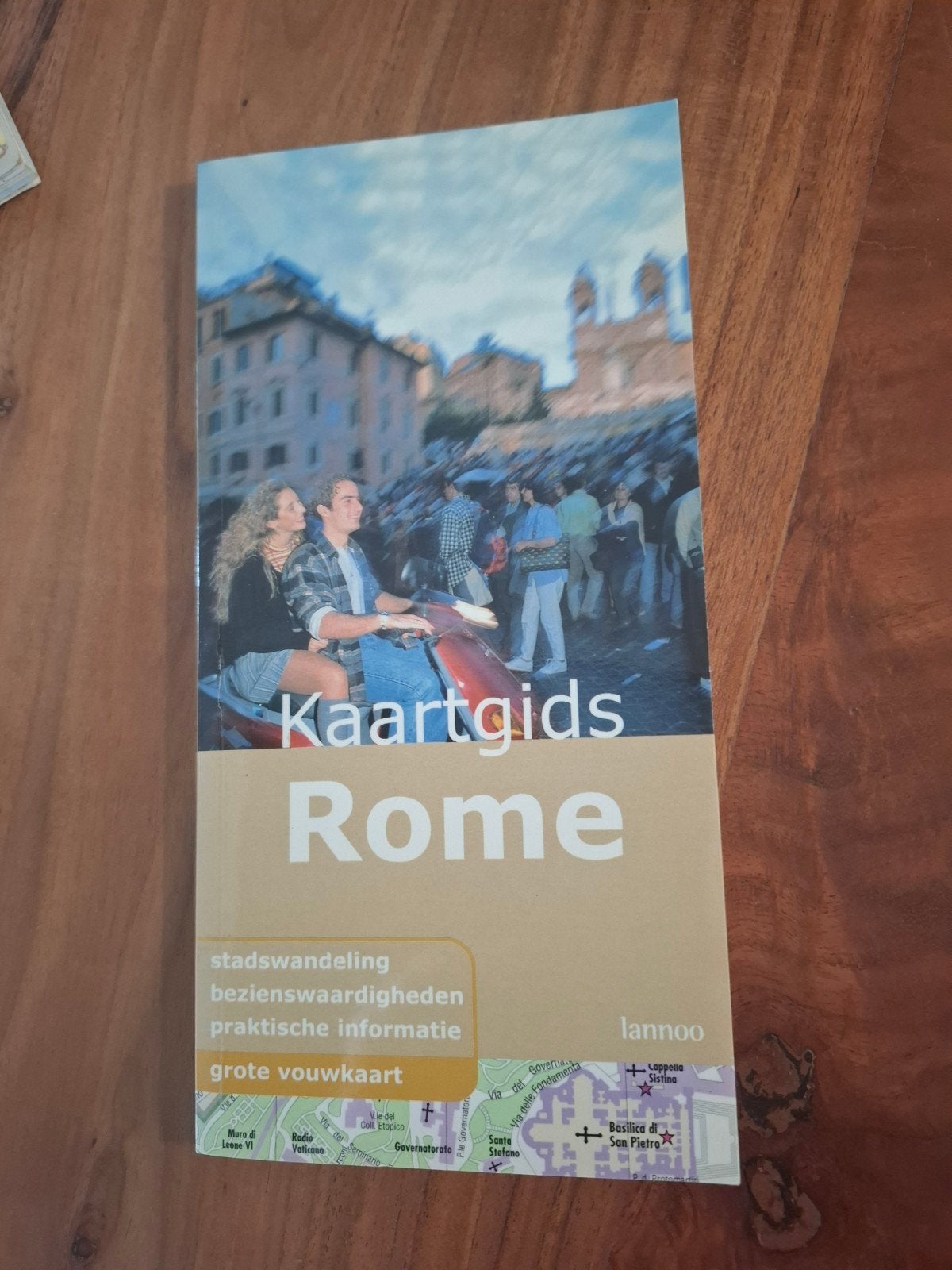 Lannoo Kaartgids Rome: Stadswandeling & Informatie, Boeken, Ophalen of Verzenden