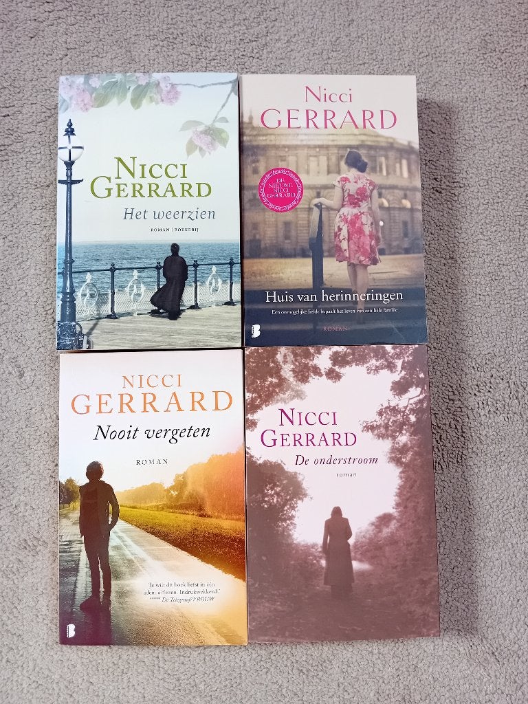 Nicci Gerhard 4 titels, Ophalen of Verzenden, Zo goed als nieuw