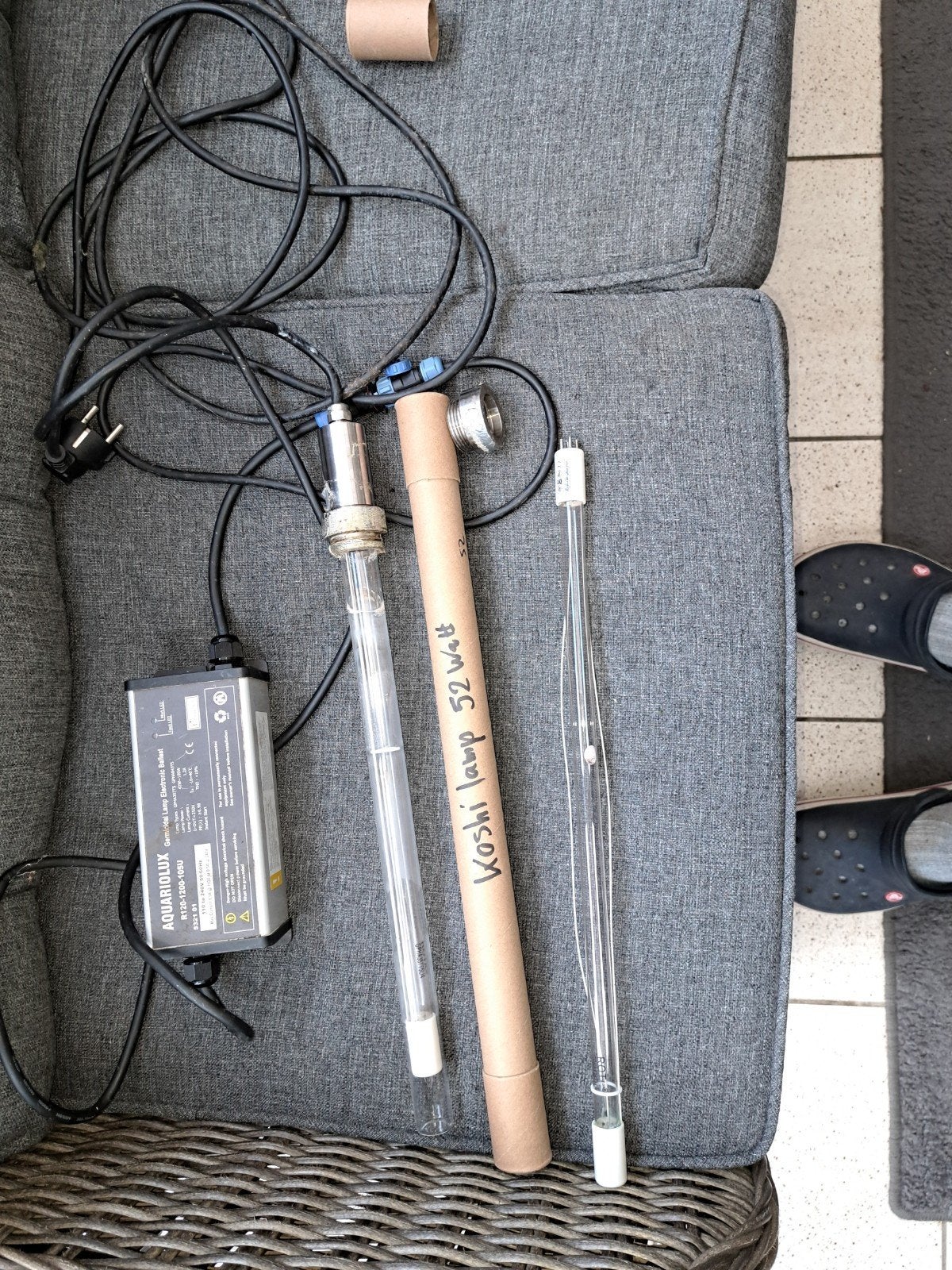 Koshi Dompel Amalgaan Lamp 42 watt nieuwe lamp voor (Koi) Vi, Ophalen, Zo goed als nieuw