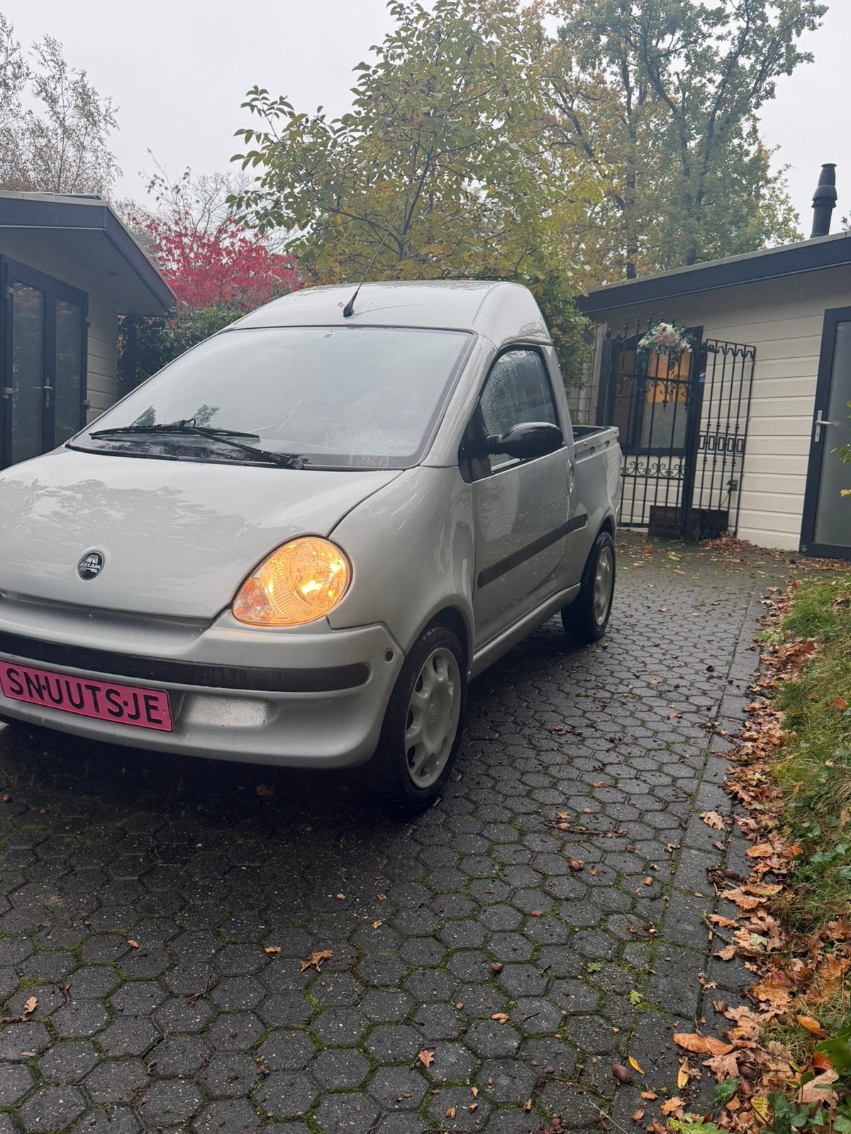 Aixam Pick up e6 2005, Auto's, Automaat, Stof, Diesel, Particulier