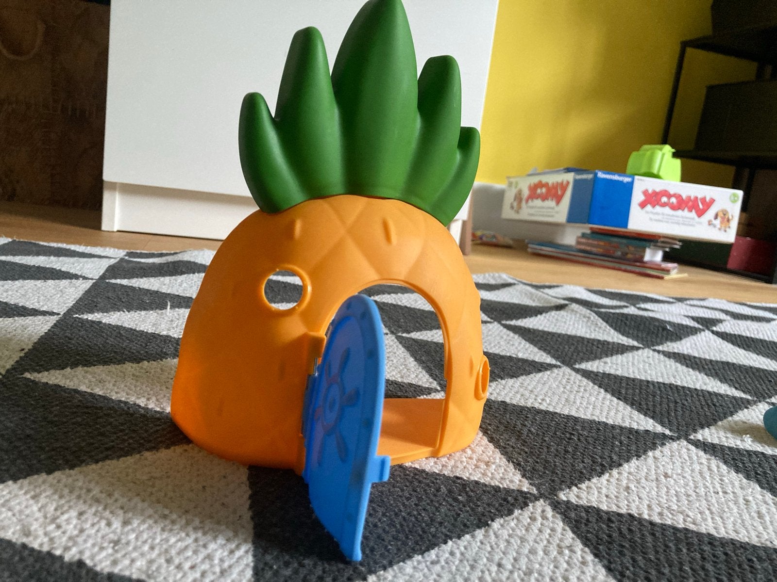 Spongebob Speelset met Ananashuis en Figuren, Ophalen, Zo goed als nieuw, Jongen of Meisje