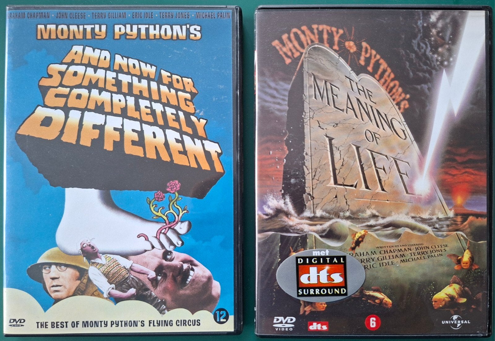 2 x MONTY PYTHON DVDS. SAMEN 5 EURO. NIEUW., Cd's en Dvd's, Alle leeftijden, Ophalen of Verzenden, Nieuw in verpakking, Romantische komedie