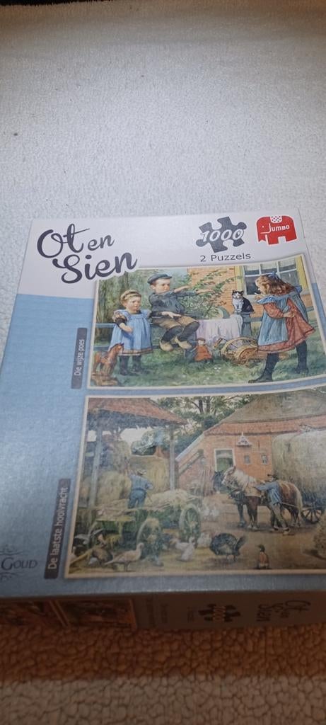 Jumbo Ot en Sien Legpuzzel 1000 stukjes, Ophalen of Verzenden, 500 t/m 1500 stukjes, Gebruikt, Legpuzzel