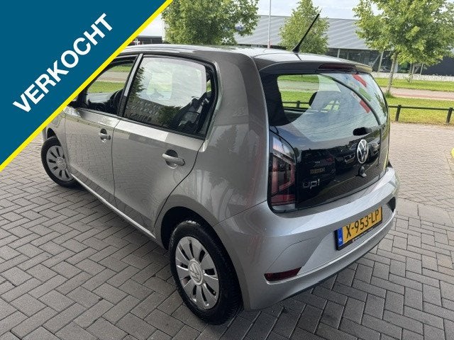 Volkswagen up! VERKOCHT! 1.0 5-DEURS + AIRCO (25.997 km!), 65 pk, Stof, Gebruikt, 4 stoelen