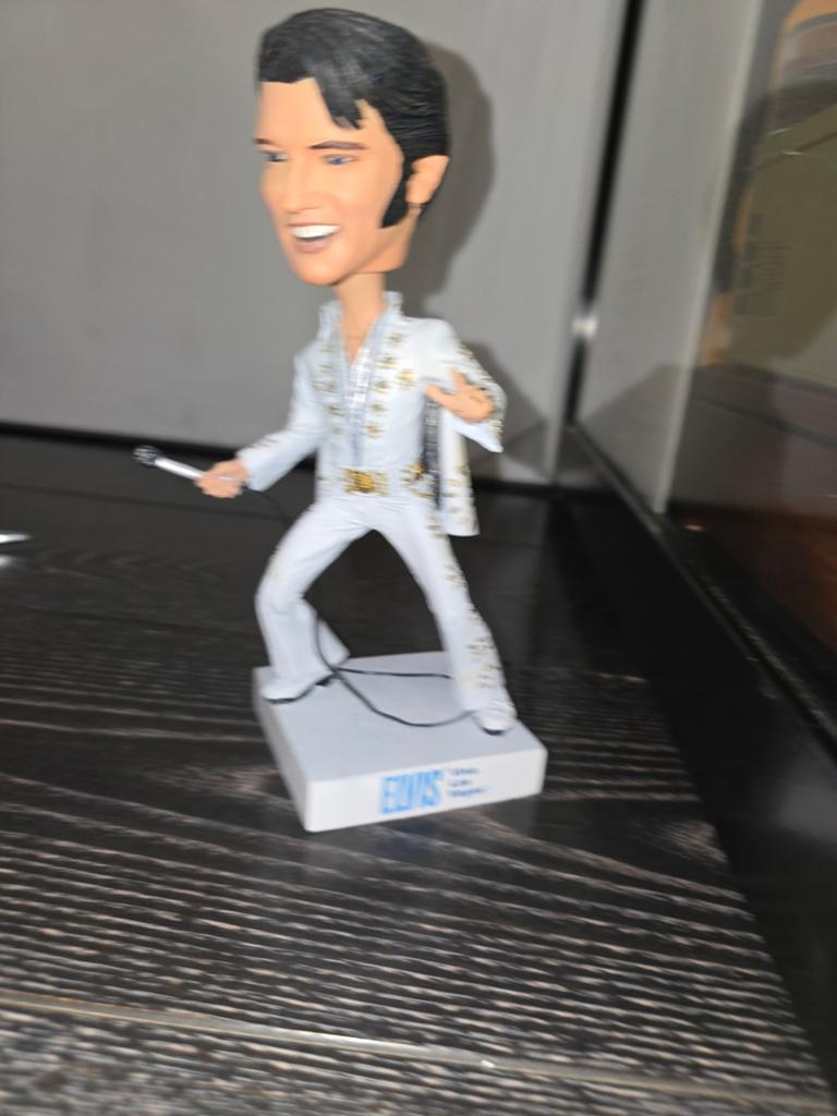Elvis Presley Bobblehead - Viva Las Vegas NECA, Ophalen of Verzenden, Gebruikt