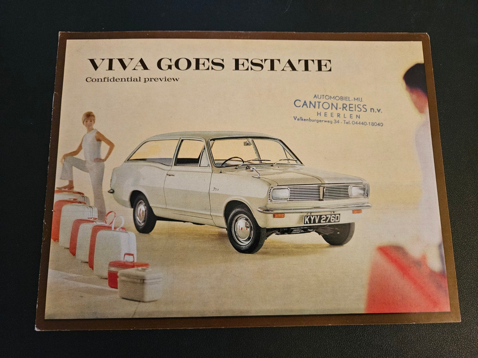 Brochure Vauxhall Viva Estate 1967, Ophalen of Verzenden, Zo goed als nieuw, Overige merken