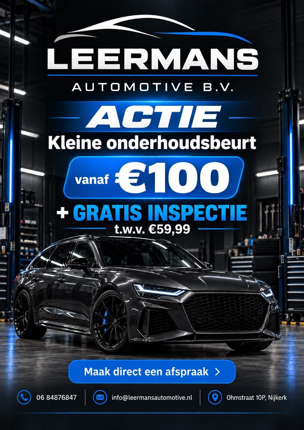 Autogarage Nijkerk – Onderhoud & Reparatie - Scherpe Prijzen, Garantie, Apk-keuring