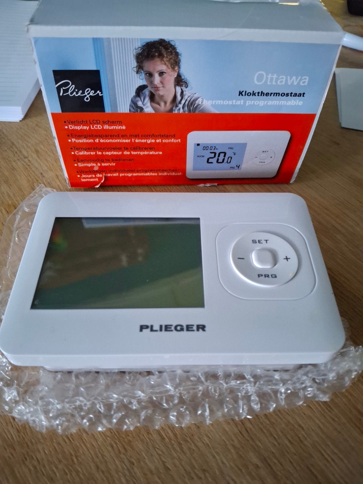 Plieger Ottawa Digitale Klokthermostaat - Zo goed als nieuw, Ophalen of Verzenden
