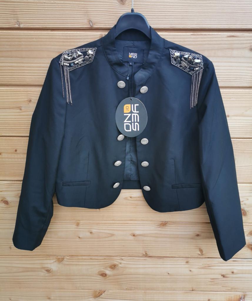 Yes or No jasje mt. M, Maat 38/40 (M), Verzenden, Yes or No, Zwart