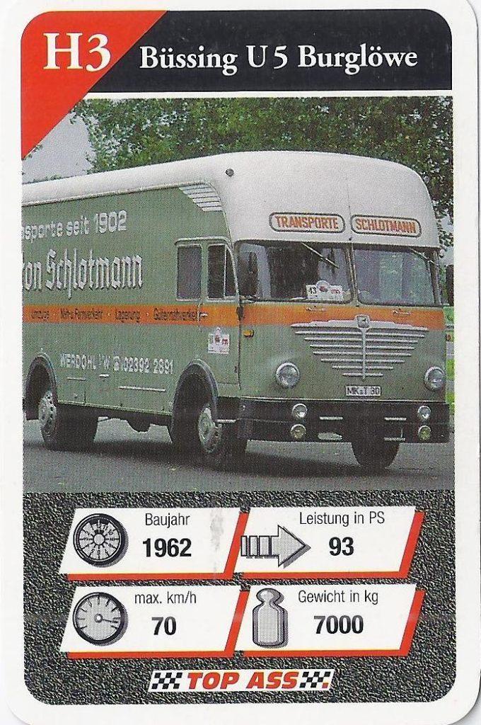 Kw 2902 autokaartje h3 bussing u 5 burglowe, Ophalen of Verzenden, Zo goed als nieuw, Auto's