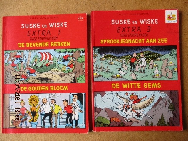 adv0970 suske en wiske extra, Eén stripboek, Ophalen, Gelezen
