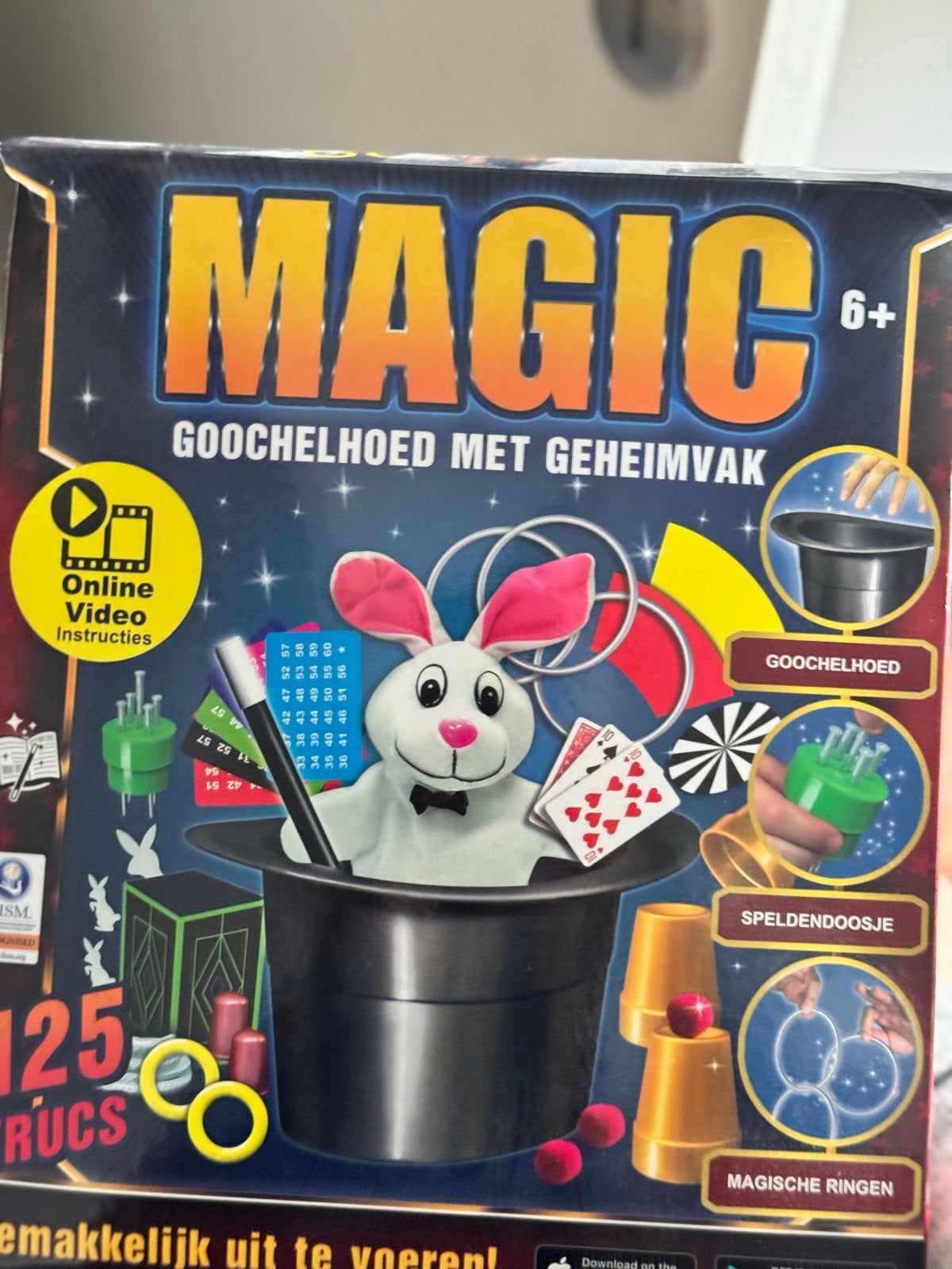 Magic Goocheldoos met 125 Trucs en Online Instructies, Ophalen, Nieuw, Jongen of Meisje
