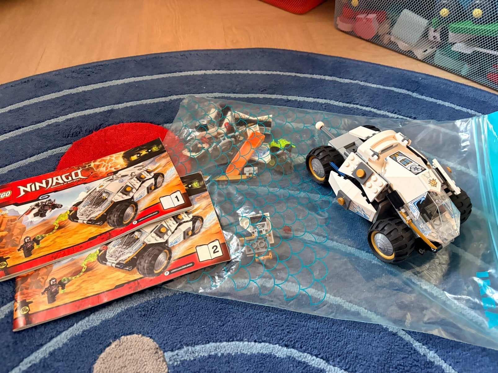 LEGO NINJAGO 70588 Titanium Ninja Tumbler – compleet, Ophalen of Verzenden, Zo goed als nieuw