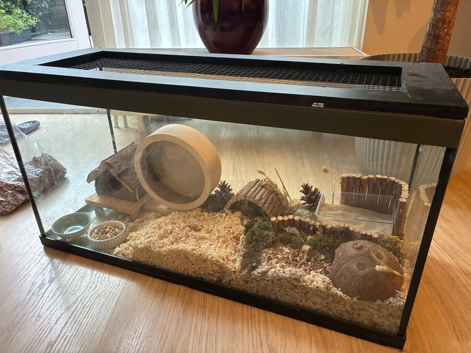 Hamsterkooi, Ophalen, Gebruikt