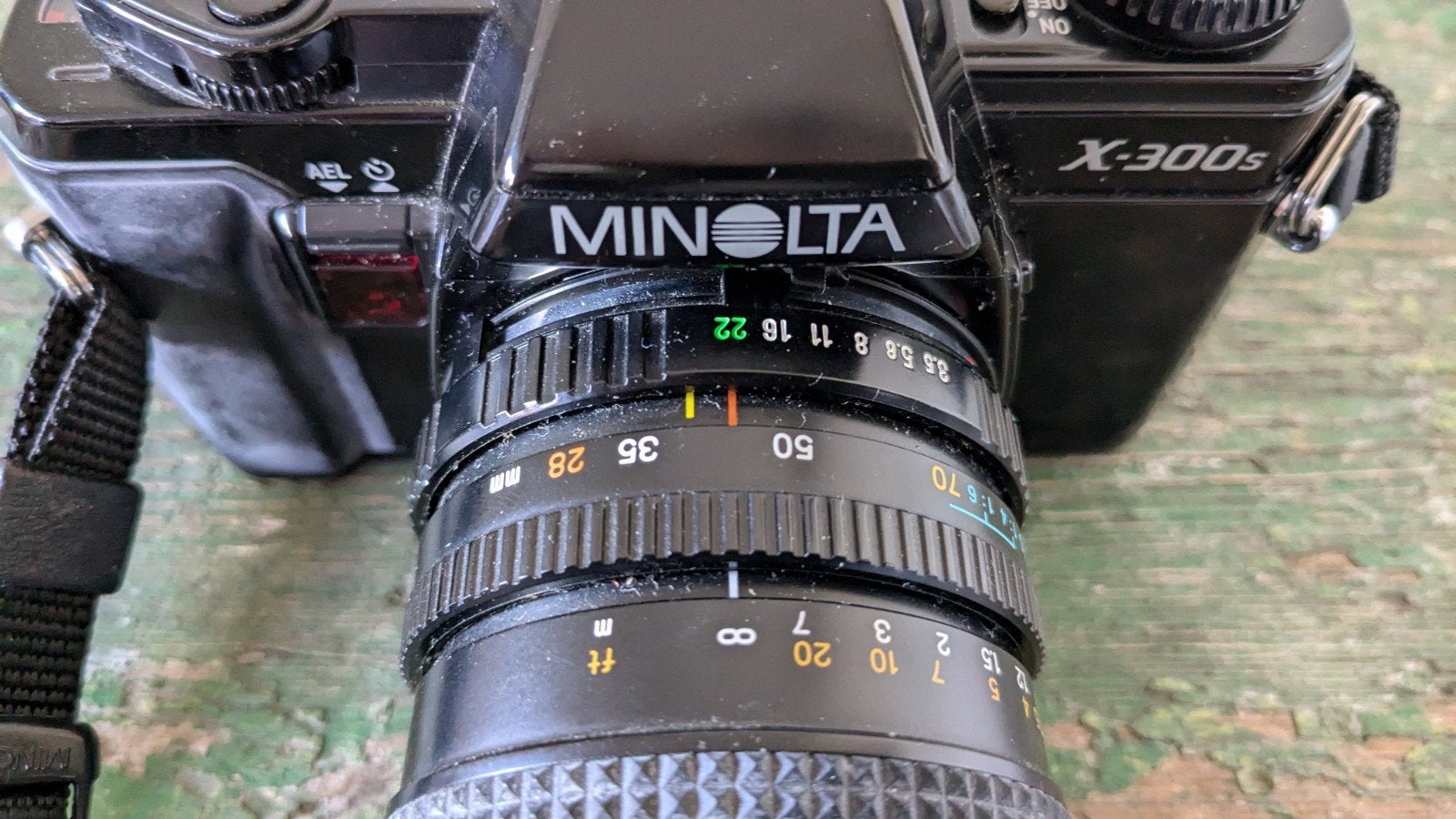 Analoge camera Minolta X-300s, Audio, Tv en Foto, Fotocamera's Analoog, Ophalen of Verzenden, Gebruikt, Spiegelreflex, Minolta