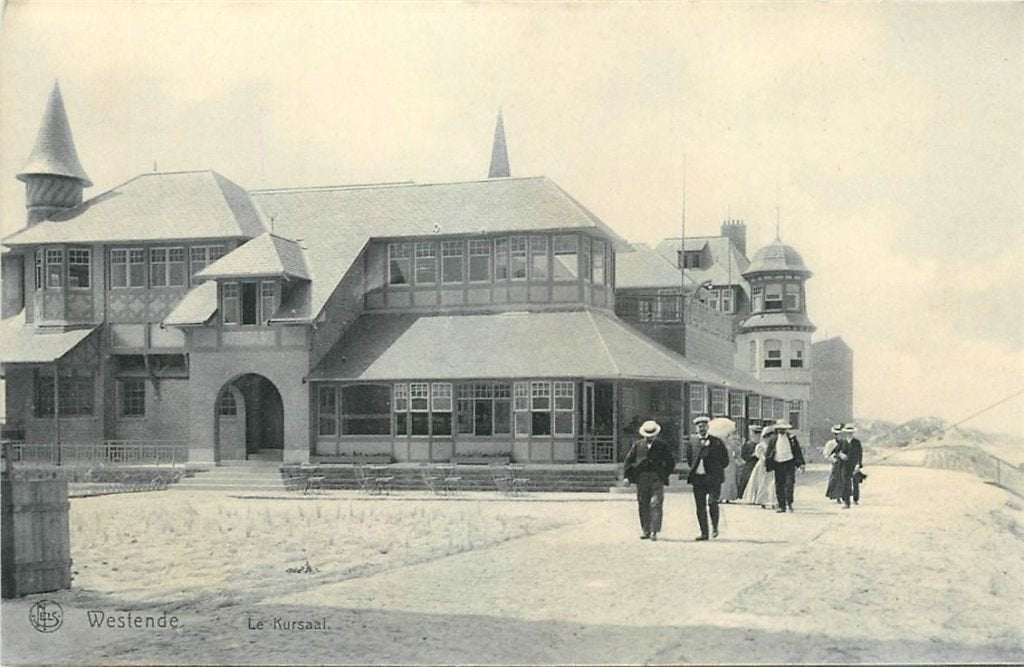 379-073-021 Westende Le Kursaal, Ophalen of Verzenden, Voor 1920, Overig Europa