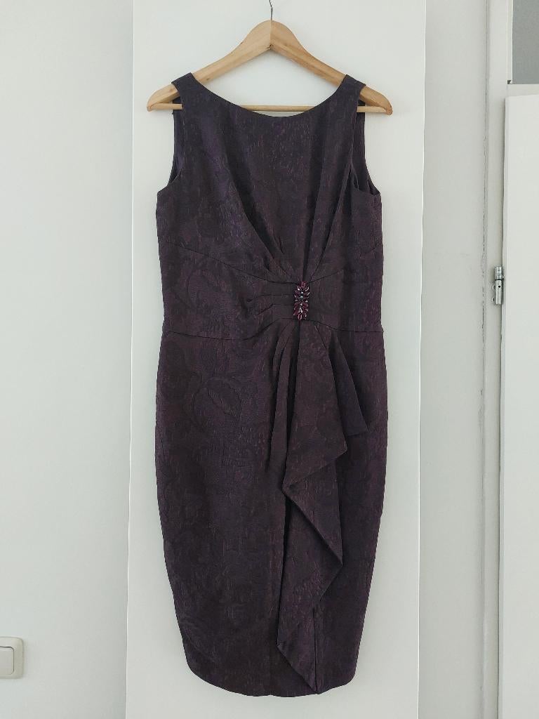Paarse feestelijke jurk Luisa Spagnoli mt 40, Kleding | Dames, Jurken, Paars, Maat 42/44 (L), Nieuw, Ophalen of Verzenden