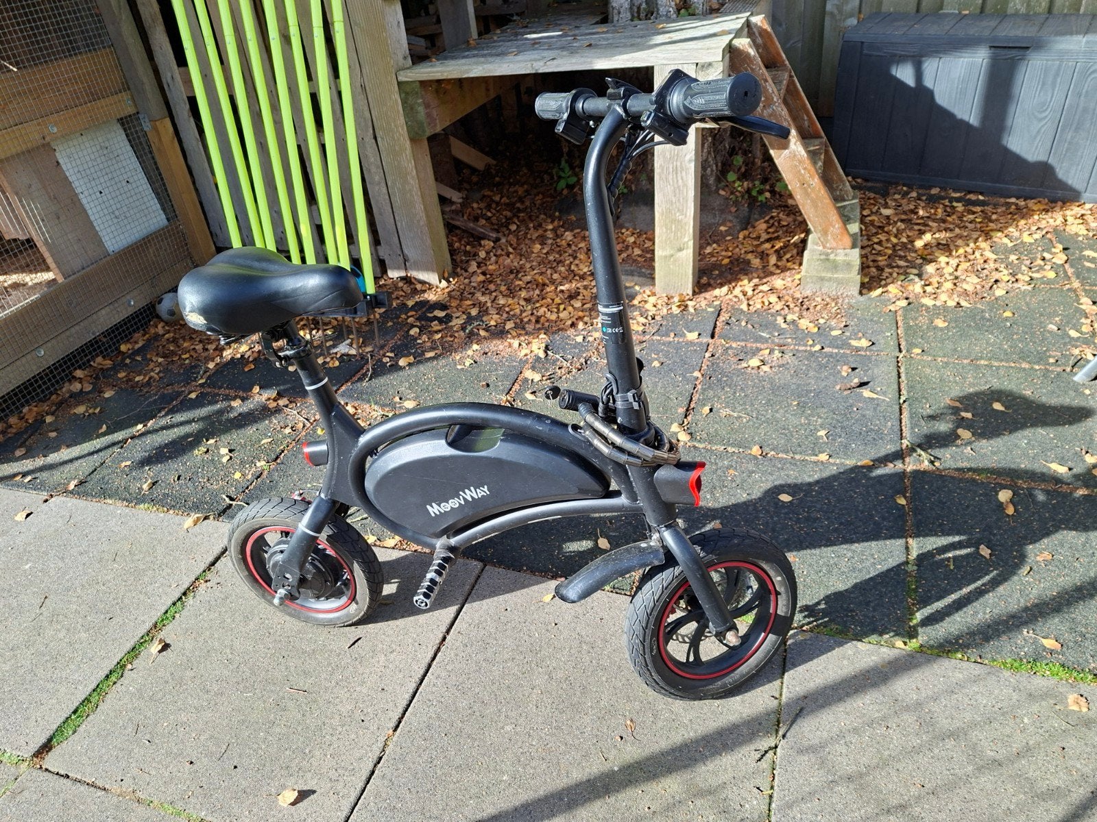 Elektrische MoovWay B3, Minder dan 30 km per accu, Gebruikt, Minder dan 47 cm, Ophalen
