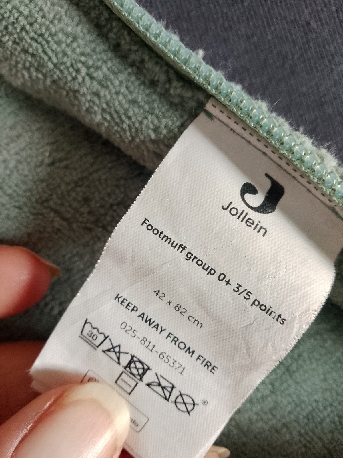 voetenzak, Overige kleuren, Jollein, Ophalen of Verzenden, Zo goed als nieuw
