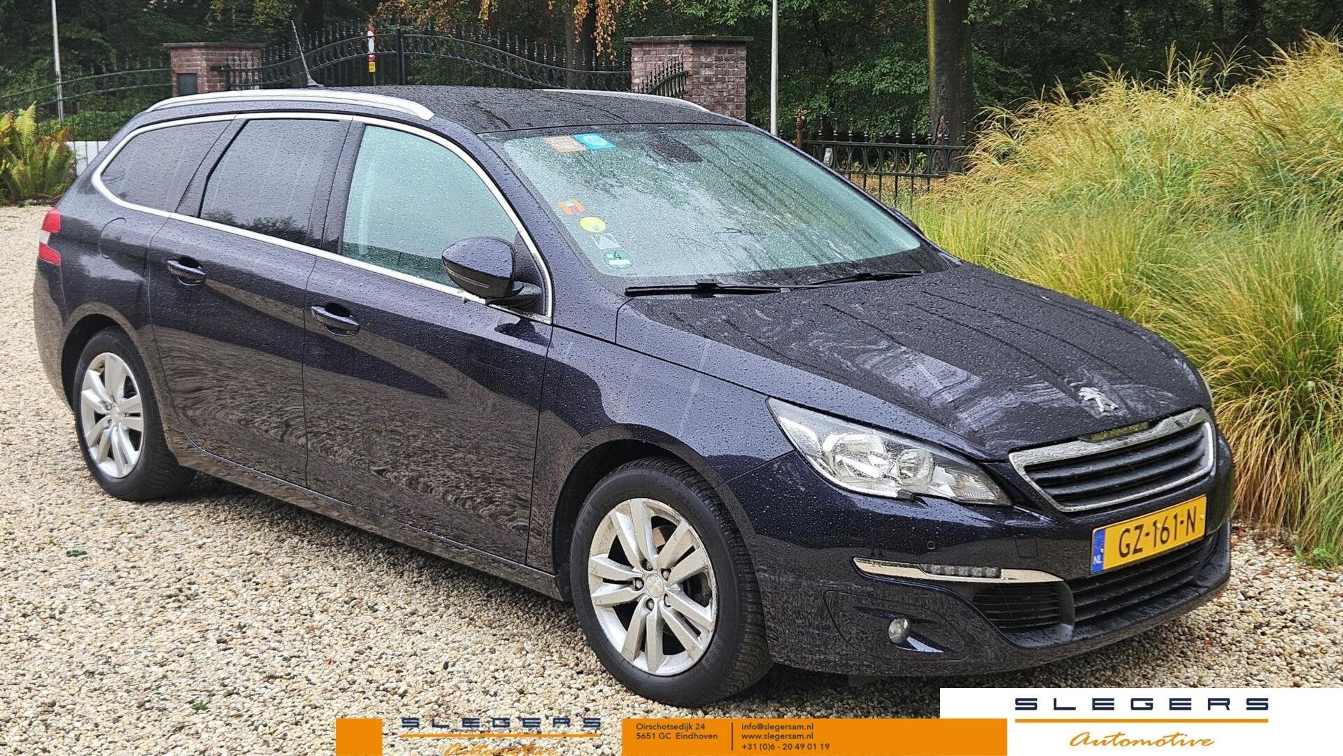 Peugeot 308 SW 1.6 BlueHDI nieuwe koppeling en APK, Auto's, Stof, Gebruikt, 4 cilinders, Blauw