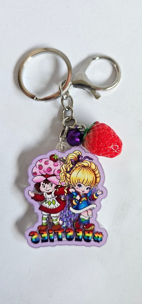 strawberry shortcake keychain, Ophalen of Verzenden, Nieuw, Overige typen