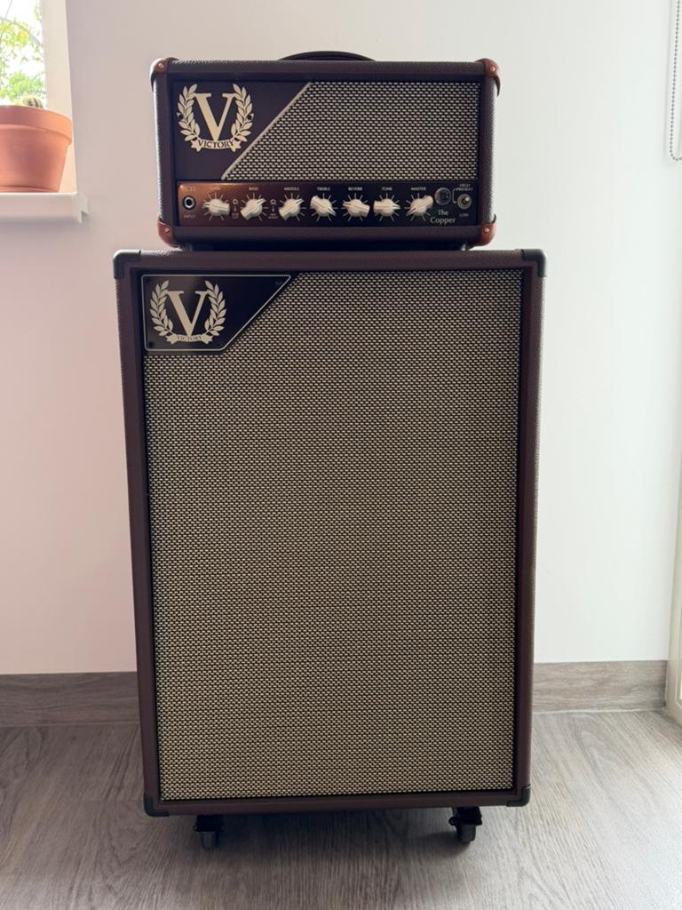 VICTORY The Copper - VC35 (head + cab + flightcase), Muziek en Instrumenten, Versterkers | Bas en Gitaar, Ophalen, Zo goed als nieuw